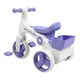 Велосипед трёхколёсный Best Trike BR-07244 колёса PU, пластиковая рама, озвучивание, корзина, для детей от 1 до 3,5 лет Сиреневый - изображение 3