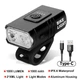 Комплект велосипедных фонарей Bike Light BK-02 Pro: Аккумуляторная LED велофара + Задний стоп-сигнал - изображение 2