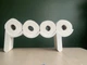 Настільний тримач для туалетного паперу у вигляді напису POOP. Aivory - изображение 1