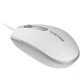 Мышь компьютерная проводная Canyon M-10 White/Gray CNE-CMS10WG светло-серая 5231193 - изображение 4