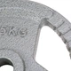 Obciążenie Gymtek G66519 żeliwne 5 kg 30 mm Szare (5907766665199) - obraz 4