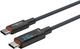 Кабель Ansmann USB Type-C to USB Type-C 140W 1.2 м Black (1700-0176) - зображення 1
