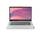 Ноутбук Ноутбук Chromebook Lenovo IP Slim 3 Chrome 14M868 14" Kompanio 520 8GB ОПЕРАТИВНОЇ ПАМ'ЯТІ 128GB Диск SSD ChromeOS Сірий - зображення 1