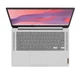 Ноутбук Ноутбук Chromebook Lenovo IP Slim 3 Chrome 14M868 14" Kompanio 520 8GB ОПЕРАТИВНОЇ ПАМ'ЯТІ 128GB Диск SSD ChromeOS Сірий - зображення 8