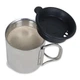 Термокружка с крышкой Tatonka Thermo 250, Silver/Black - изображение 3