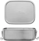 Контейнер для еды Tatonka Lunch Box II 800 герметичный из нержавеющей стали с перегородкой и клипсами - изображение 2