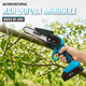 Аккумуляторная мини-пила Boxer BX-3301 с шиной 15 см, 24 В, 2 аккумулятора 5 А·ч, для обрезки веток и садовых работ - изображение 2