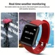 Смартгодинник Smart Watch для Android та iPhone, фітнес-браслет з повідомленнями, спортивними режимами та моніторингом активності, чорний - зображення 5