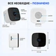Wi-Fi камера відеоспостереження Q2 Mini Біла Full HD 1080P 2 МП, нічне бачення, розпізнавання людини, Wi-Fi 2.4 ГГц, microSD до 128 ГБ - изображение 10