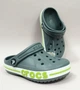 Детские сабо Crocs Bayaband Clog K charcoal c12 29-30, арт.205100-025 - изображение 4