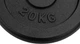 Obciążenie Gymtek G-66746 żeliwne 20 kg 29 mm Czarne (5907766667469) - obraz 3