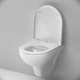 Унитаз подвесной AM.PM Hit FlashClean с сиденьем с микролифтом CTA1700SC - изображение 7