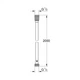 Шланг для душа Grohe VitalioFlex Silver TwistStop 2000 (27507001) Grohe 27507001 1057566 - изображение 2