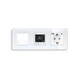 Терморегулятор ELIOS электронный программируемый для теплого пола с USB A+C белый стекло - изображение 1
