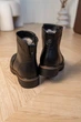 Черевики жіночі натуральна шкіра DJUS SHOES 39 (25,2 см.) 127.789 Чорні - зображення 7