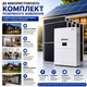 Домашня система резервного живлення Hiconics MIDEA 10 кВт·год All in One, гібридний інвертор 6 кВт, LiFePO4 10 кВт·год, комплект із 6 сонячними панелями по 590 Вт Сонячна електростанція Гібридна система накопичення енергії - зображення 2