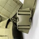 Тактическая поясная разгрузка MOLLE РПС разгрузочный военный пояс разгрузочная поясная система олива зеленая - изображение 5