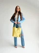 Сумка женская шоппер из натуральной кожи содержит формат А-4 ARTiS Bags 970 4827 желтая - изображение 3