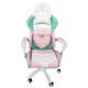 Крісло геймерське Bonro Lady 813 рожево-фіолетове - зображення 2