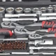 Набор инструментов Haisser 70234 1/2" 3/8" 1/4" 216 предметов - изображение 3