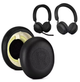 Амбушюры для наушников Jabra Evolve2 40 Series, Evolve2 65 Series, Elite 45h black черные - изображение 2