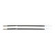 Стрижень масляний BUROMAX 8006-01 118мм, синій 0,5мм, до ручки MILITARY 8369 (2шт. в уп.) (ціна за 2шт.) /BM.8006-01/ - изображение 2
