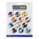 Магніти BUROMAX 12шт. 3см 0048, SPACE /BM.0048/ - зображення 1