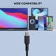 Кабель Aukey 240 W USB Type-C – USB Type-C 1.8 m Black (CB-SCC242) - зображення 7