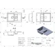 Кухонная мойка MIRAGGIO LAPAS 786x489 прямоугольная с крылом и двумя чашами серая - изображение 3