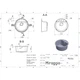 Кухонная мойка MIRAGGIO MALIBU 513x205 круглая черная - изображение 4