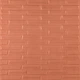 Самоклеящаяся декоративная 3D панель светло-коричневая кладка 700х770х5мм - изображение 1
