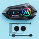 Мотогарнітура Y12 Pro Bluetooth з RGB-підсвіткою і захистом IP56 Бездротова до 500 метрів - зображення 7