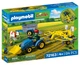 Ігровий набір Playmobil Country Невеликий трактор з сінорушилкою 84 елементи 72163 (4008789721631) - зображення 3