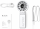 Wentylator Jisulife Handheld Fan Life7 Szary - obraz 5