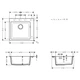 Hansgrohe S510-F450 Кухонная мойка, Concretegrey (43312380) - изображение 2