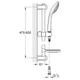 Grohe Euphoria Душевой гарнитур со штангой, хром (27266001) - изображение 14