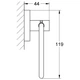 Тримач для туалетного паперу Grohe Essentials New (40689001) - зображення 9