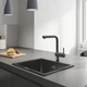 Grohe K700U Мойка кухонная, графит (31654AP0) - изображение 8