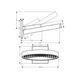 Верхній душ, Hansgrohe Rainfinity 360 1jet, Chrome (26230000) - зображення 5