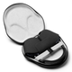 Чехол-кейс для Apple AirPods Max, жесткий защитный футляр EVA с ремешком, черный - изображение 3