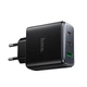Сетевое зарядное устройство 65W HOCO C160A USB/2хType-C с кабелем Type-C - Type-C - изображение 5
