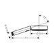 Ручний душ Hansgrohe Pulsify 105 1jet, чорний матовий (24120670) - зображення 5