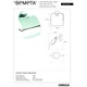 104112012 Omega Тримач туалетного паперу з кришкою, Bemeta - изображение 2
