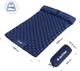 Надувний матрац для кемпінгу Outtec Nylon O-42641 205 x 120 x 15 см двомісний Синій (5905884426418) - зображення 12
