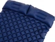 Надувний матрац для кемпінгу Outtec Nylon O-42641 205 x 120 x 15 см двомісний Синій (5905884426418) - зображення 6