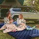 Надувний матрац для кемпінгу Outtec Nylon O-42641 205 x 120 x 15 см двомісний Синій (5905884426418) - зображення 20