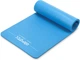 Mata do ćwiczeń jogi Gymtek NBR 1 cm Niebieska (5907766663706) - obraz 1