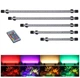 Лампа для аквариума подводная RGB Q40RM 40 см c пультом PetJoy - изображение 6