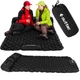 Надувний матрац для кемпінгу Outtec Nylon O-05169 205 x 120 x 15 см двомісний Чорний (5905399051693) - зображення 9