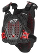 Захист тіла Alpinestars A-5 PLASMA CHEST PROTECTOR BLACK RED WHITE, M/L (6700825-132-ML) - изображение 1